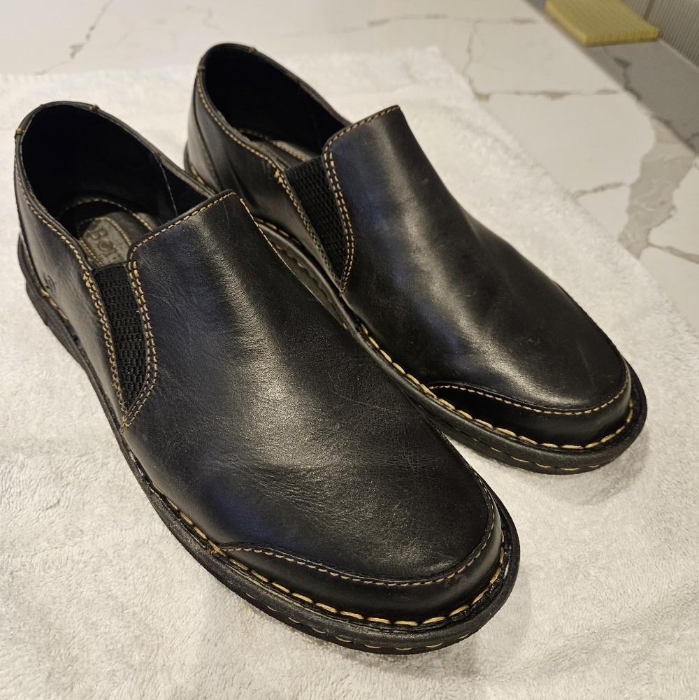 Brown Born Womens Loafer Size 10, Virtually New